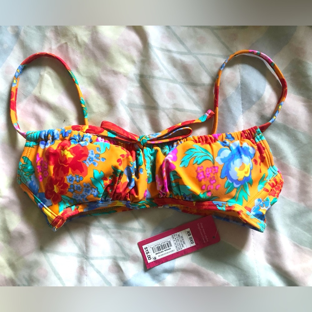 Xhilaration, Colorful 👙 Bikini Top. NWT